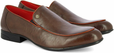 

Alberto Torresi Slip On For Men(Brown, Tan