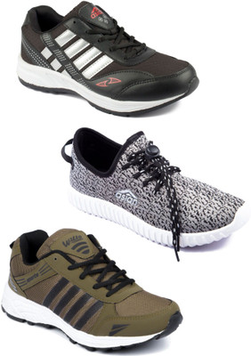 

Asian Men Casual & Running Shoes Combo Pack of 3 Running Shoes For Men(Multicolor