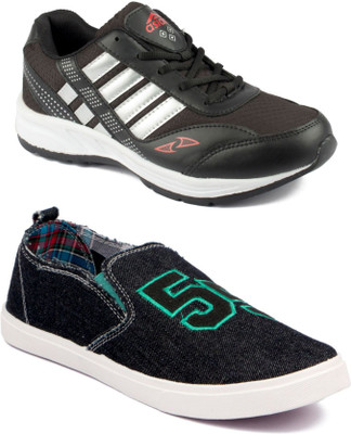 

Asian Men Casual & Running Shoes Combo Pack of 2 Running Shoes For Men(Multicolor