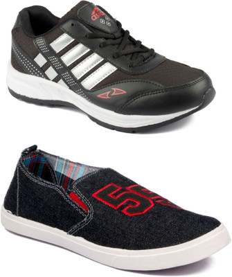 

Asian Men Casual & Running Shoes Combo Pack of 2 Running Shoes For Men(Multicolor