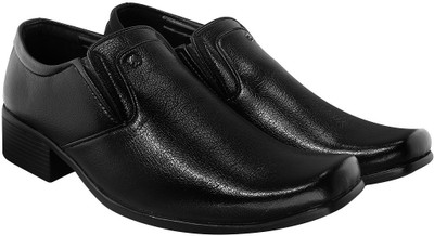

Blinder Men's Black PU Lace-up Slip On For Men(Black