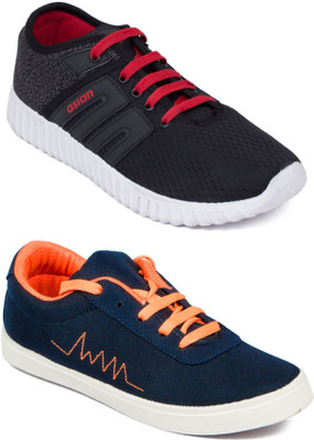 

Asian Men Casual & Running Shoes Combo Pack of 2 Running Shoes For Men(Multicolor