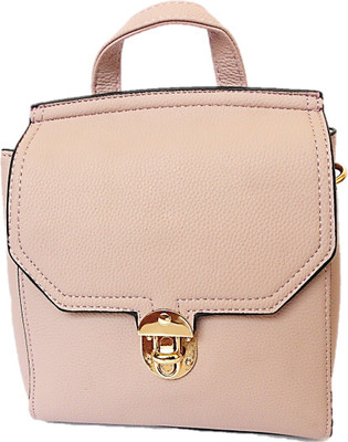 

MacRaiL Girls Casual Pink Leatherette Sling Bag