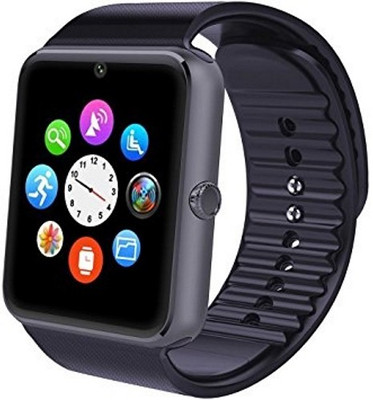 

Clairbell ETE_495E GT08_4G smart watch Smartwatch(Black Strap XL)