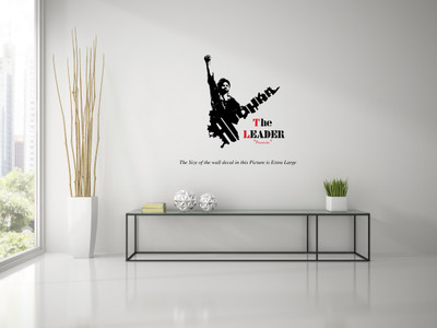 peacockirde 60 cm The Leader Pawan Kalyan Self Adhesive Sticker(Pack of 1)
