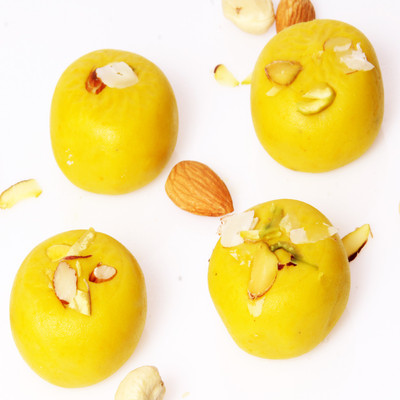

Ghasitaram Gifts Sugarfree Mawa Peda (kesar)(200 g, Box)
