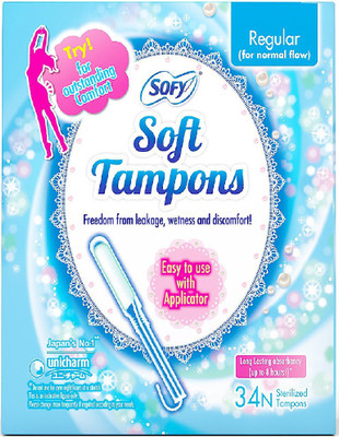 

Sofy tampon Regular Tampons(Pack of 34)