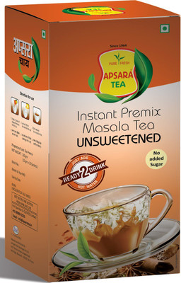 

Apsara tea Instant Unsweetened Premix Masala Tea 20 pouch Spices Instant Tea Box(0.32 g)