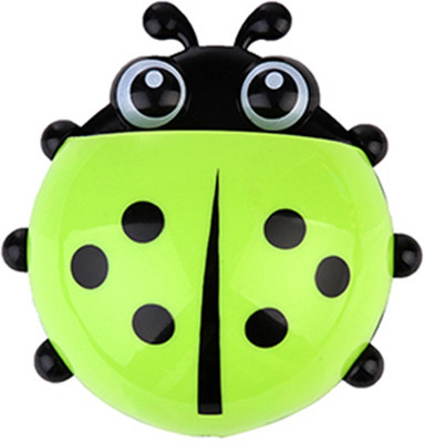 

Everbuy ute Ladybug Insect Toothbrush Holder Wall Suction Bathroom Sets Toiletries Tooth Brush Container Sucker Ladybird Storage Box Plastic Toothbrush Holder(Multicolor, Wall Mount)
