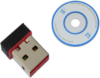 

Etake Mini Wireless WiFi 802.11n/g/b LAN Internet Network USB Adapter(Black)