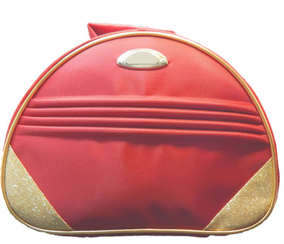 

RK Brands Red and golden Designer Bridal Travel Multipurpose Vanity Box(Red, Golden)