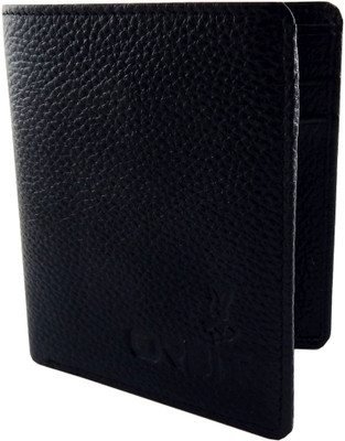 

Orbit Men Black Genuine Leather Wallet(10 Card Slots)