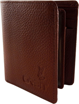 

Orbit Men Tan Genuine Leather Wallet(10 Card Slots)