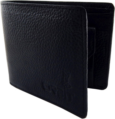

Orbit Men Black Genuine Leather Wallet(9 Card Slots)