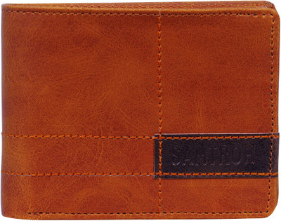 

SAMTROH Men Multicolor Genuine Leather Wallet(6 Card Slots), Tan