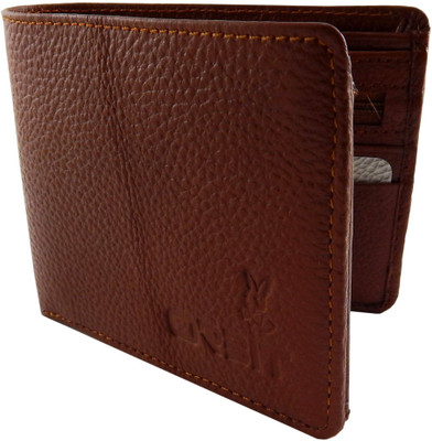 

Orbit Men Tan Genuine Leather Wallet(13 Card Slots)