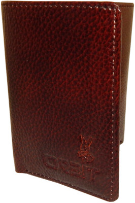 

Orbit Men Brown Genuine Leather Wallet(6 Card Slots)