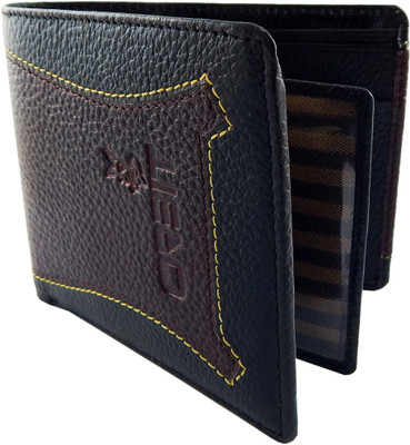 

Orbit Men Black, Brown Genuine Leather Wallet(6 Card Slots)