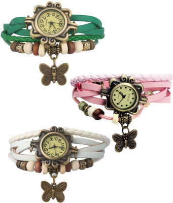 

Infinity Enterprise new fashionable antique studded Watch - For Girls