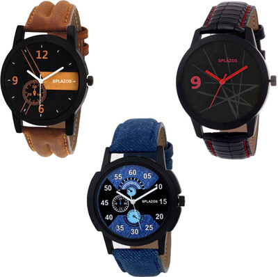 SPLAZOS Octane Analog Watch  - For Couple