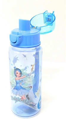 

Oytra Sipper Water Bottle For Kids | Qunatity 1 | BPA FREE | 550 ml | 22cm X 9cm | Push Button Bottle with Lock 550 ml Sipper(Pack of 1, Blue), Blue;pink;yellow