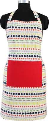AIRWILL Cotton Home Use Apron - Free Size(Multicolor, Single Piece)