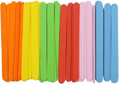 

Abaj Foam Ice Cream Sticks (50 Pieces, 10x1cm)