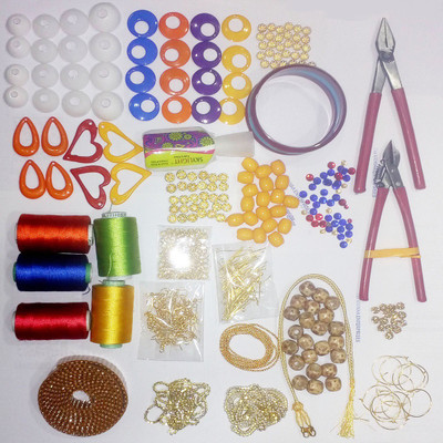

Valuebuy Silk thread jewelery making quality kit.