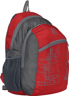 

Paul London Popular 20 L Backpack(Red, Grey)