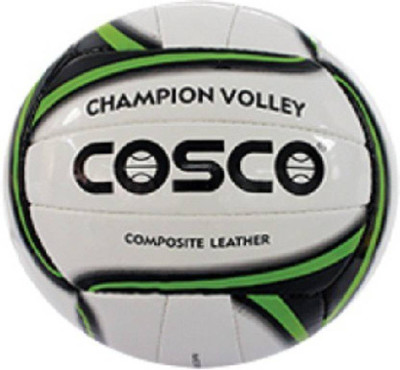 

Cosco Champion Volleyball - Size: 4(Pack of 1, White, Green), Multicolor