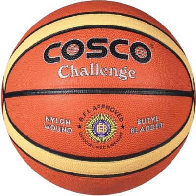 

Cosco Challenge Basketball - Size: 6(Pack of 1, Brown), Orange