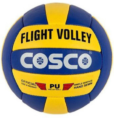

Cosco Flight Volley Volleyball - Size: 4(Pack of 1, Yellow, Blue), Multicolor