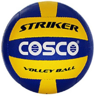 

Cosco Striker Volleyball - Size: (Pack of 1, Yellow, Blue, Multicolor