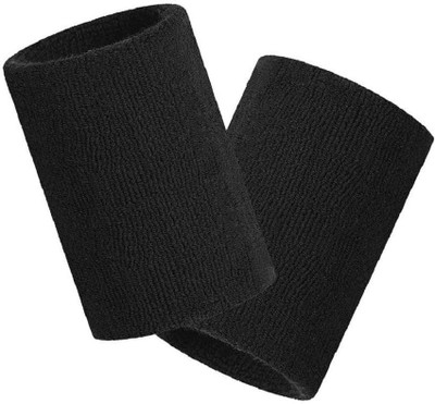 

QUINERGYS Solid Wristband(Pack of 2, Ebony