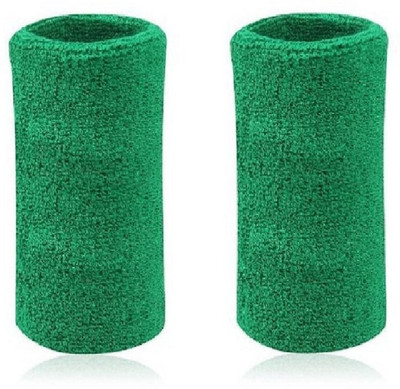 QUINERGYS Solid Wristband(Pack of 2, Dark green