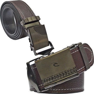 

Sun Shopping Men Formal Brown Synthetic Belt