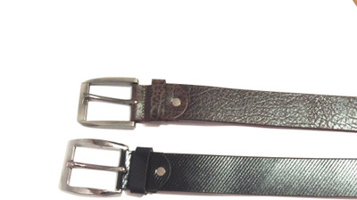 

ARIZIC Men Party, Casual, Formal Black, Brown Genuine Leather Belt