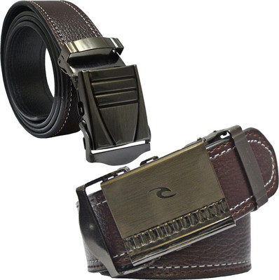 

Sun Shopping Men Formal Brown Synthetic Belt