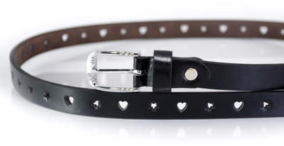 

Nayanth Collections Women Black Genuine Leather Belt