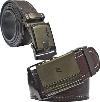 

Sun Shopping Men Formal Brown Synthetic Belt