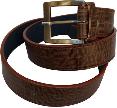 

Good Life Stuff Men Casual, Party, Formal, Evening Brown Artificial Leather Belt