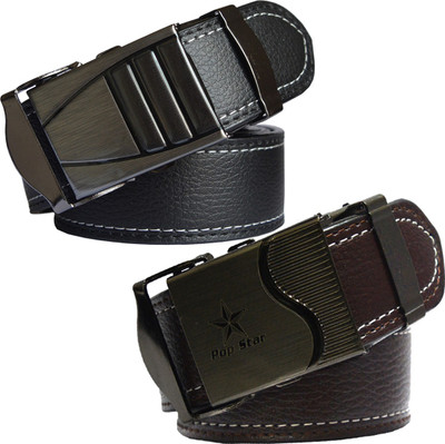 

Sun Shopping Men Formal Multicolor Synthetic Belt