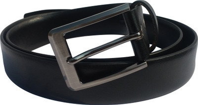 

EL Mio Men Casual, Party, Formal, Evening Black Genuine Leather Belt