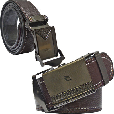 

Sun Shopping Men Formal Brown Synthetic Belt