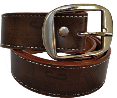 

Good Life Stuff Men Formal, Casual, Party, Evening Brown Artificial Leather Belt