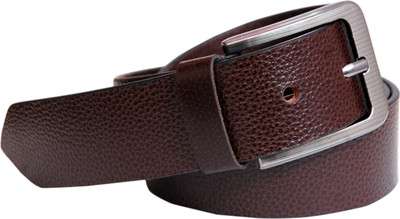 

MAHALAXMI TRADERS Men Casual, Formal Brown Genuine Leather Belt