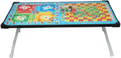 

Sunshine International Folding Ludo and Snake Ladder Game Table Board Game