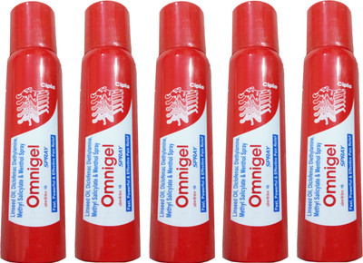 

Cipla OMNIGEL (INSTANT PAIN RELIEF SPRAY) Spray(107.18 ml)