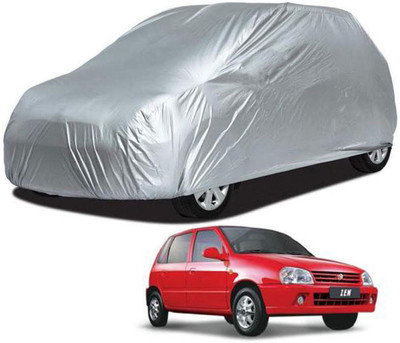 Mobik Car Cover For Maruti Suzuki Zen (Without Mirror Pockets)(Silver)