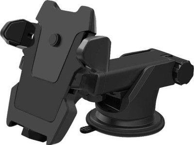 MOCKHE Car Mobile Holder for Windshield, Dashboard(Black)
